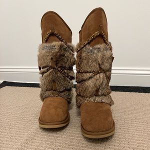 Australia Luxe Collective: Genuine Shearling Boots